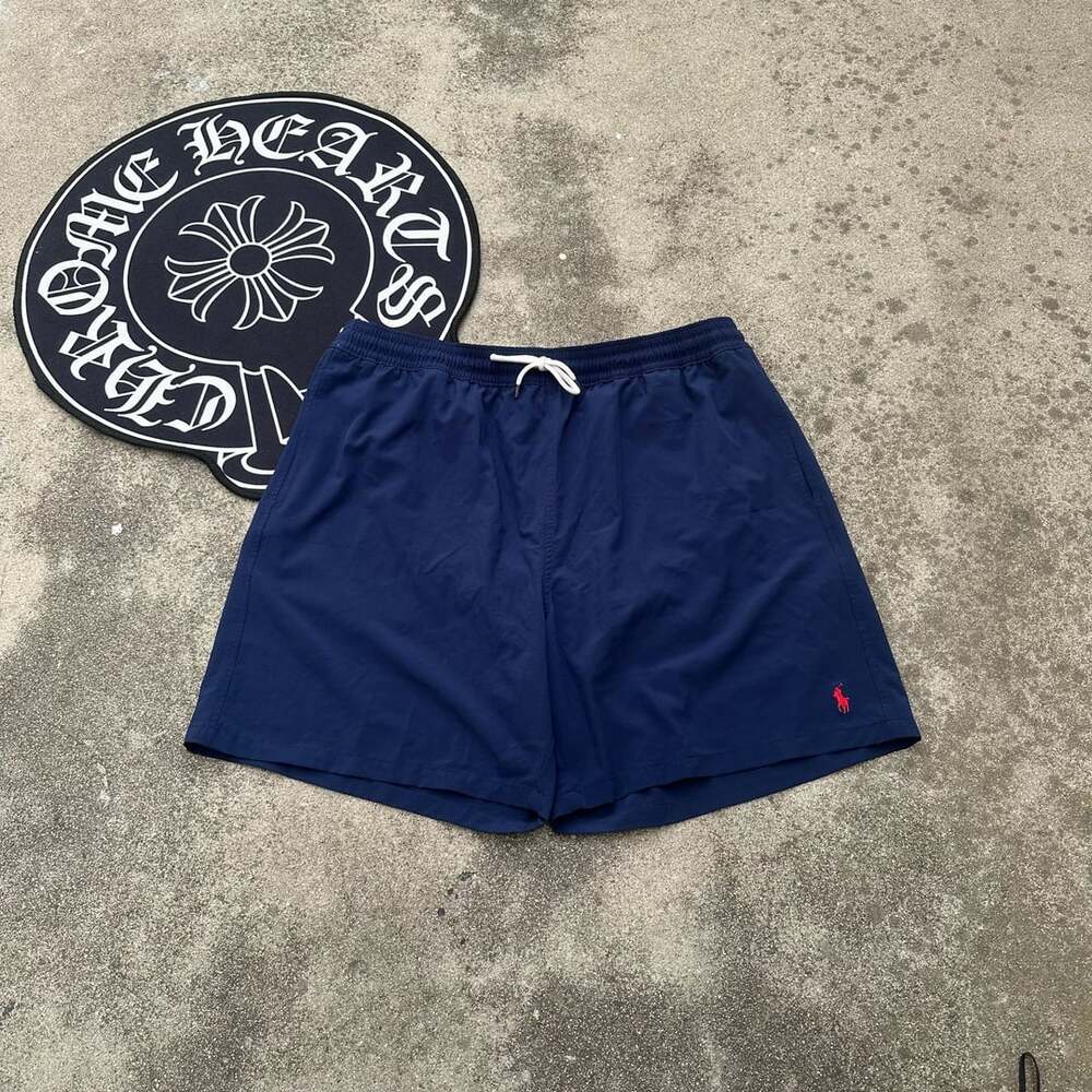 Polo Ralph Lauren Navy Blue Traveler Swim Trunks XLT